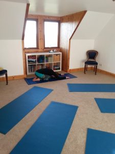 Yoga room in Borve